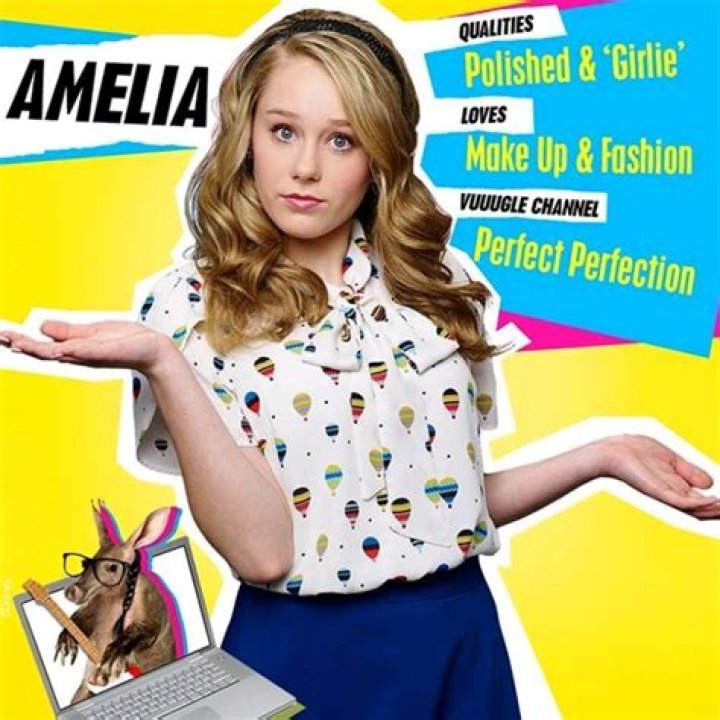 Ross Lynch as Amelia Duckworth in Bizaardvark (Genderbent/Genderswap)
