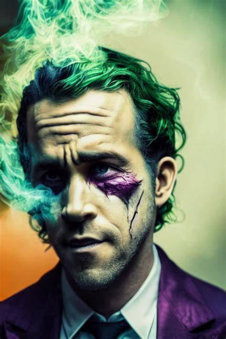 Ryan Reynolds as The Joker in Batman: The Killing Joke