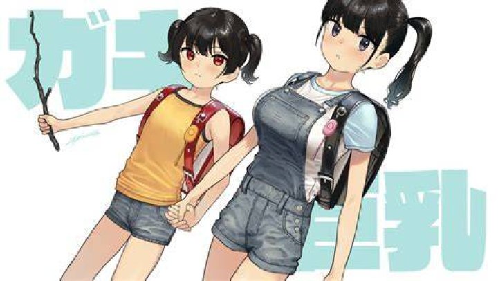 sasaki kanna and sasaki miyuki (gaki kyonyuu) drawn by kaedeko