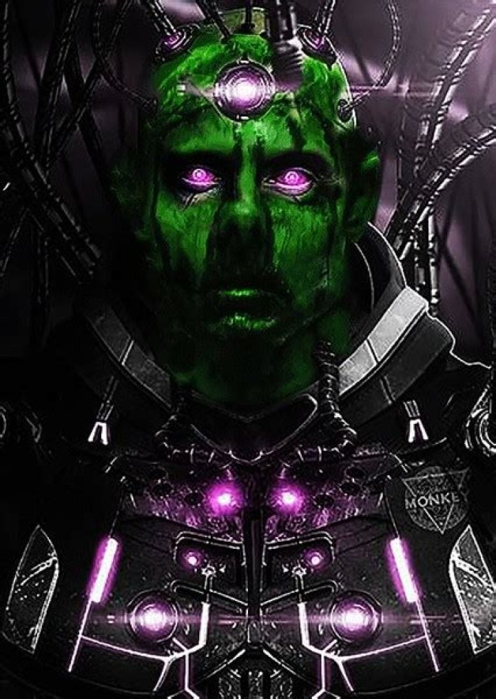 Sean Harris as Brainiac in 100 DC Characters to cast.