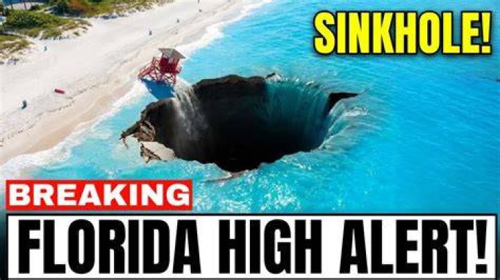 Sinkholes Swallowing Beaches: Understanding The Phenomenon And Its Impact