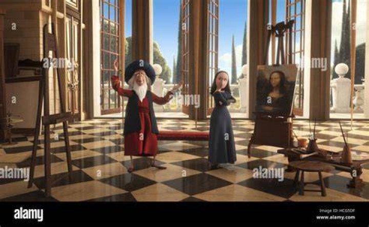 Stanley Tucci as Leonardo Da Vinci in Mr Peabody And Sherman 2: The Future