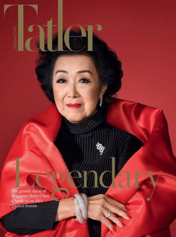 Tatler Ball 2022 Betty Chen Is Honoured With the Tatler Diamond Award
