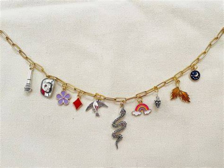 Taylor Swift Necklace EvermoreFolkloreLover Etsy