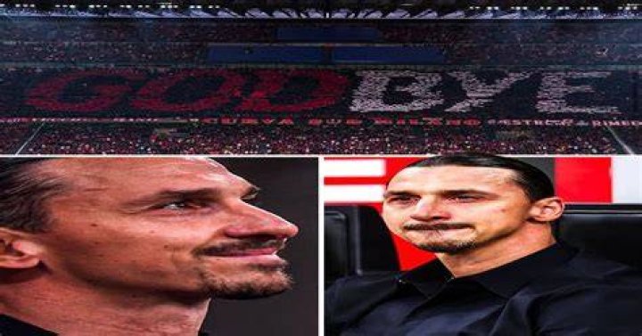 Tears of farewell Ibrahimovic decide to retire at the age 41
