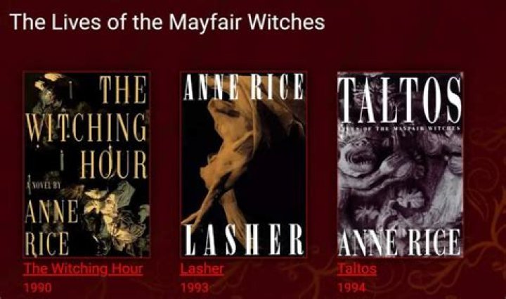 The Lives of The Mayfair Witches Sequels: BLackwood Farm & Blood Canticle