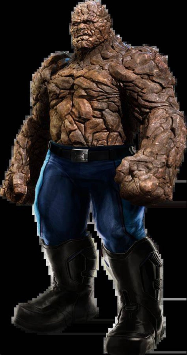 The Thing (Marvel Cinematic Universe) as Michael Chiklis in Marvel Cinematic Universe (Reverse)