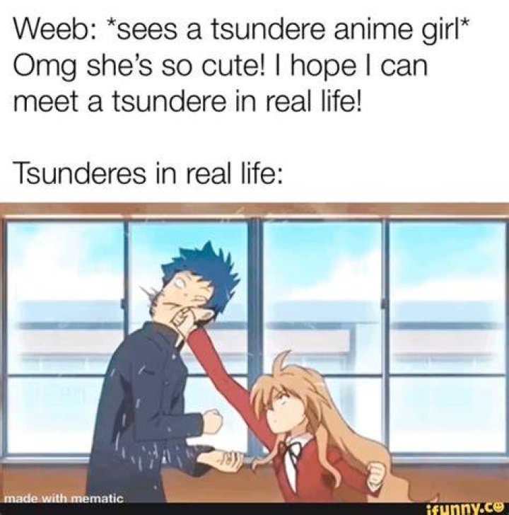 tsundere in real life Google Search Tsundere, Anime funny, Yandere