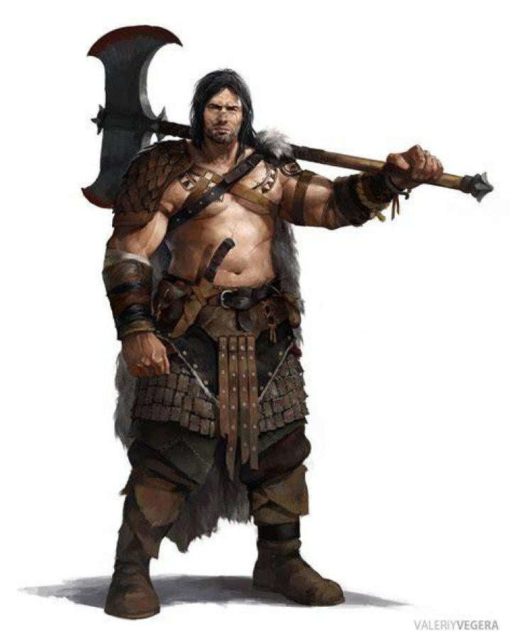 Valeriy Vegera Barbarian concept