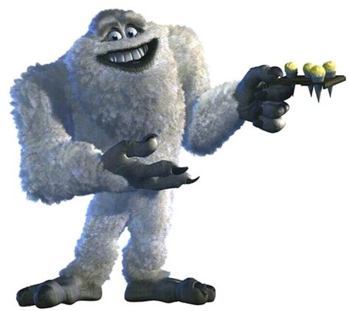 Yeti (Monsters, Inc.) as Shoo Out the Clowns in Sort by Tropes