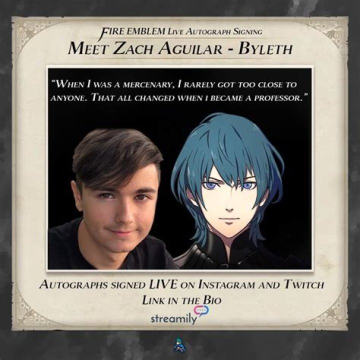 Zach Aguilar as Byleth in Bowser and Bowser Jr. go to Mcdonald's